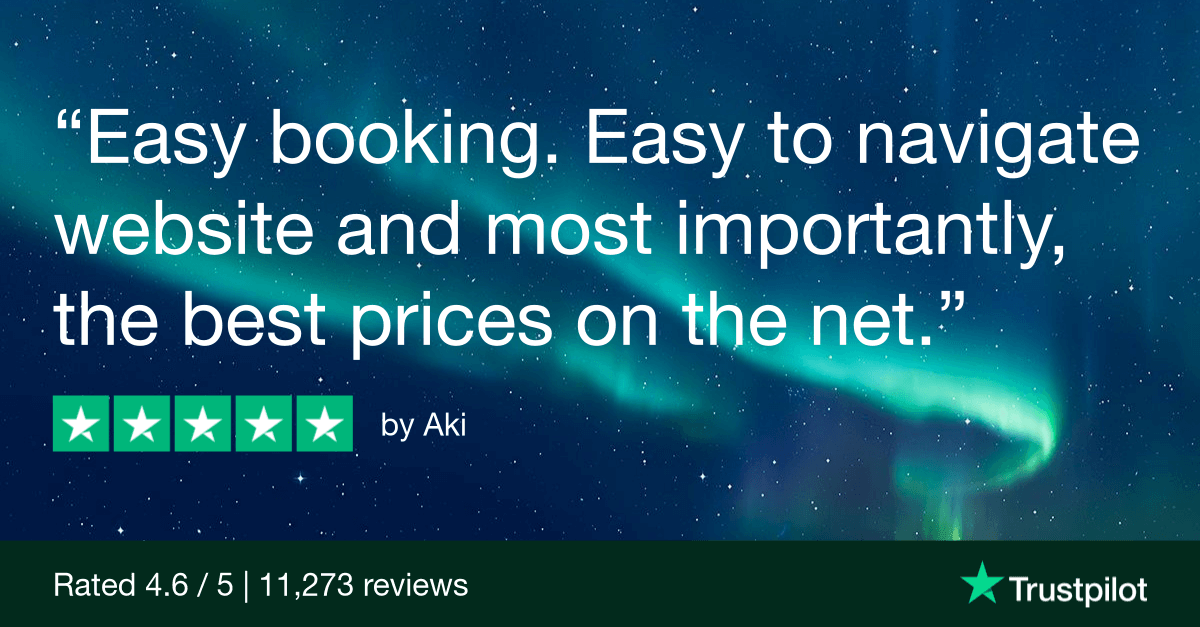 Easy booking. Easy to navigate website and most importantly, the best prices on the net.